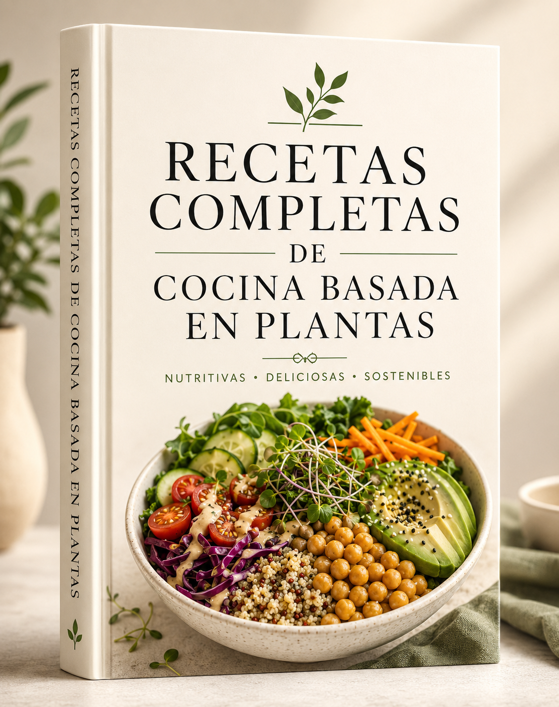 Recetas completas de cocina basada en plantas