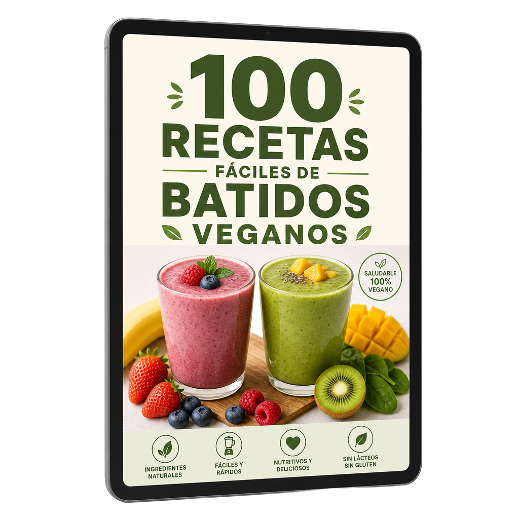 Bono 2: 100 recetas fáciles de batidos veganos