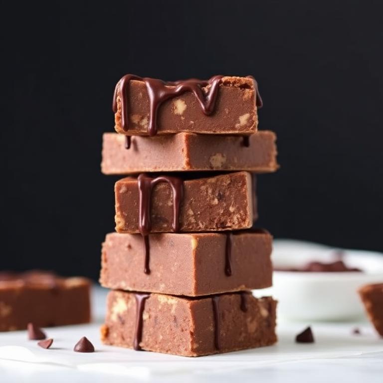 Barras de Fudge con Proteína