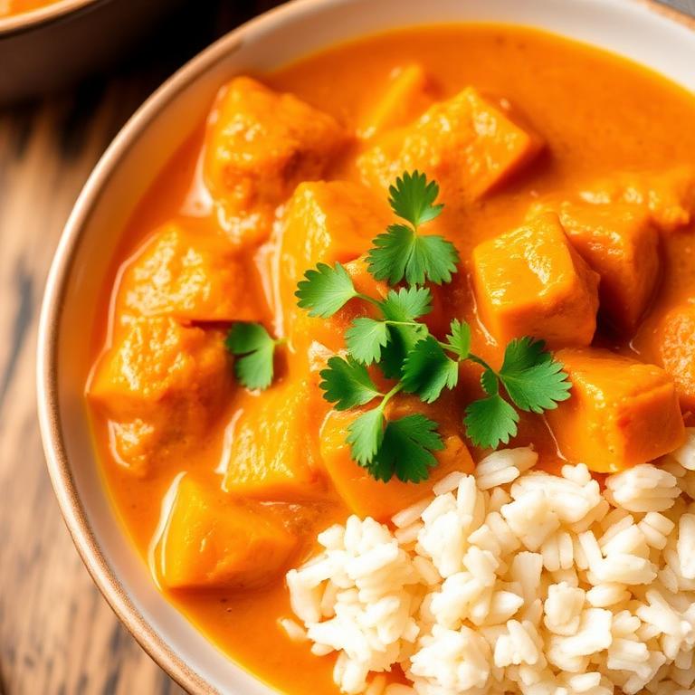 Curry de Camote con Arroz
