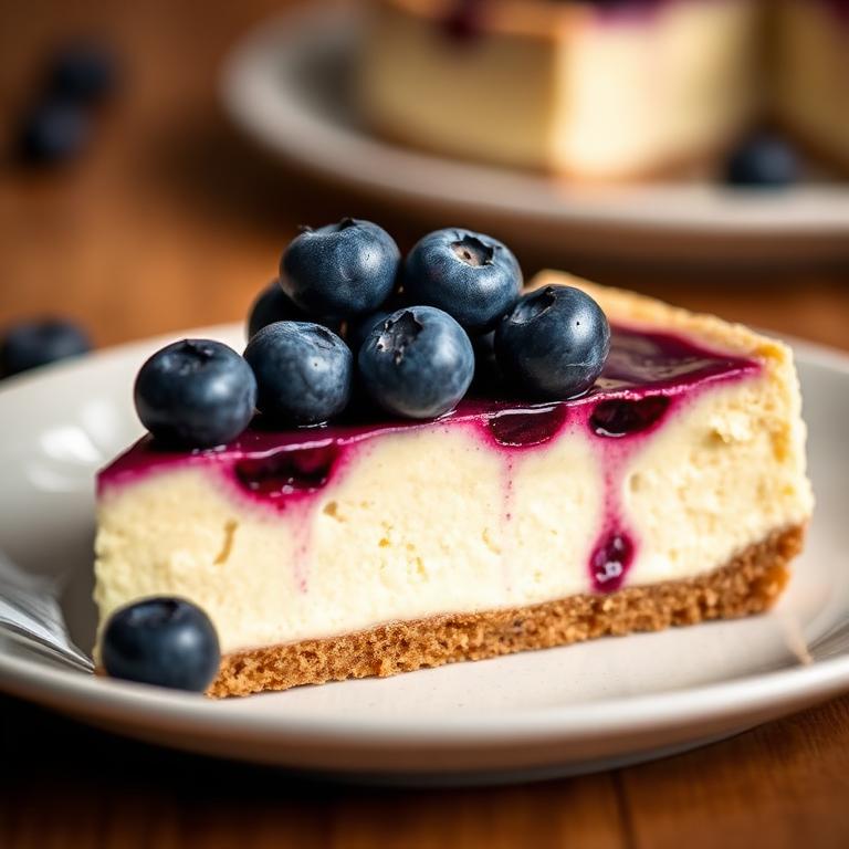 Cheesecake Vegano de Arándanos